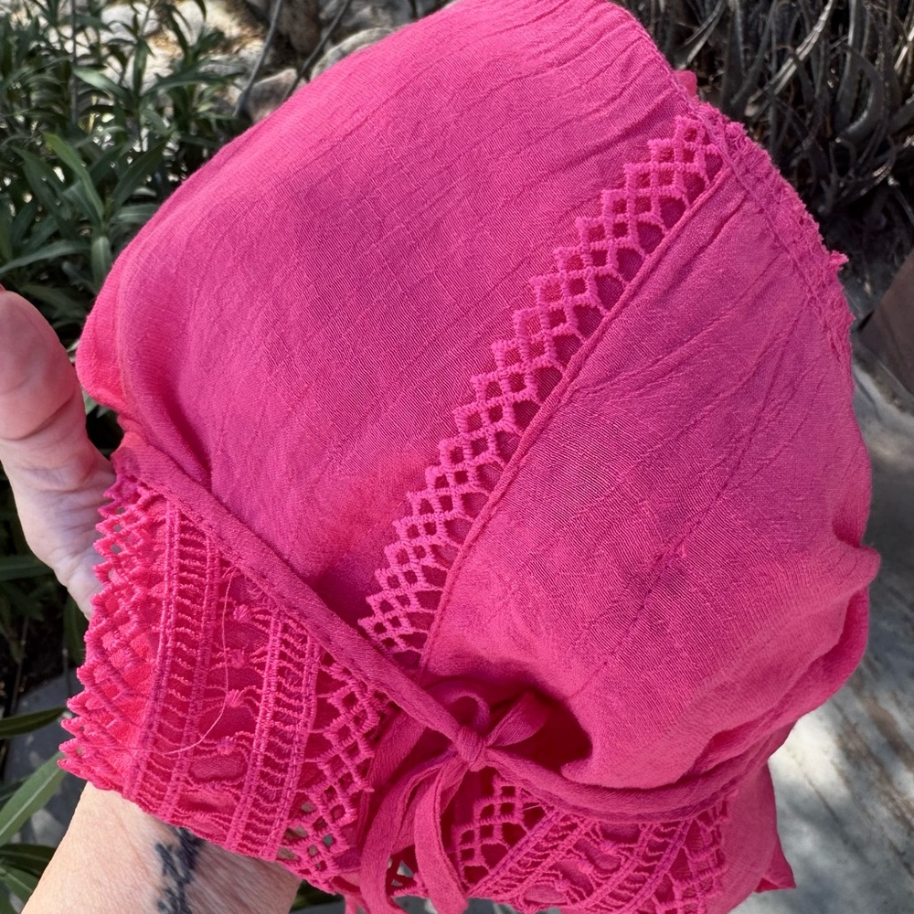 NWOT salmon pink Nanette Lepore blouse S - Picture 9 of 11
